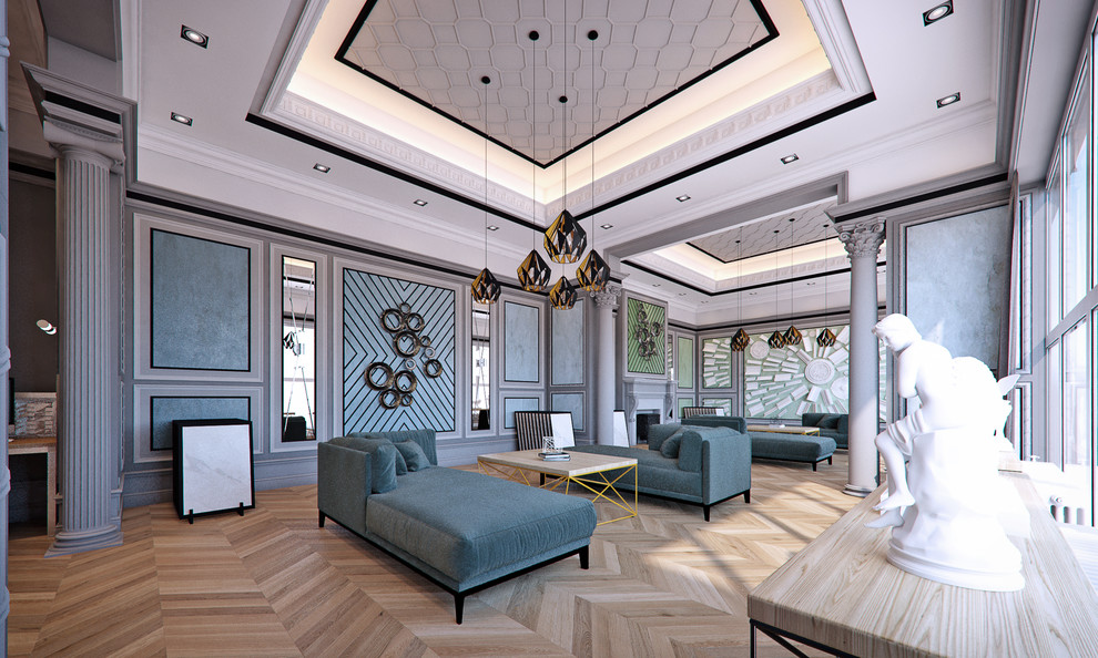 Шоу-рум салона гипсовой лепнины Бенар