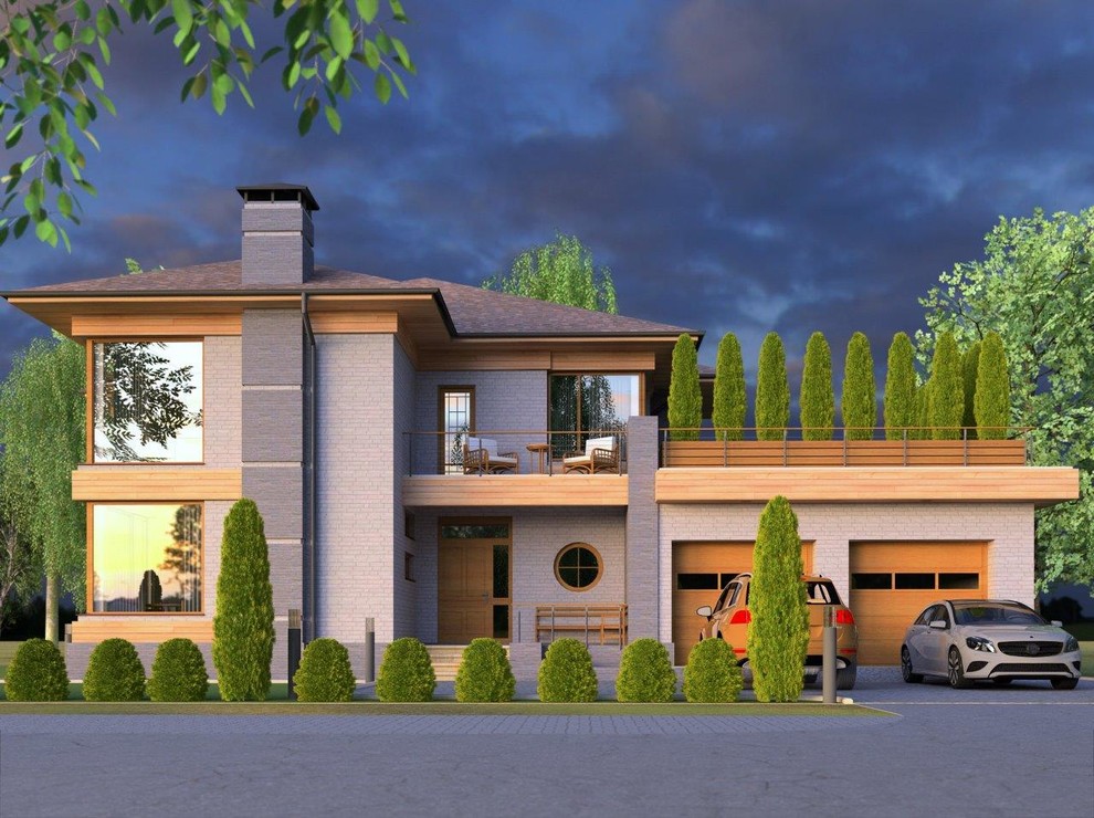 Хайтек- хаус  в   КП "Барвиха Хиллс"