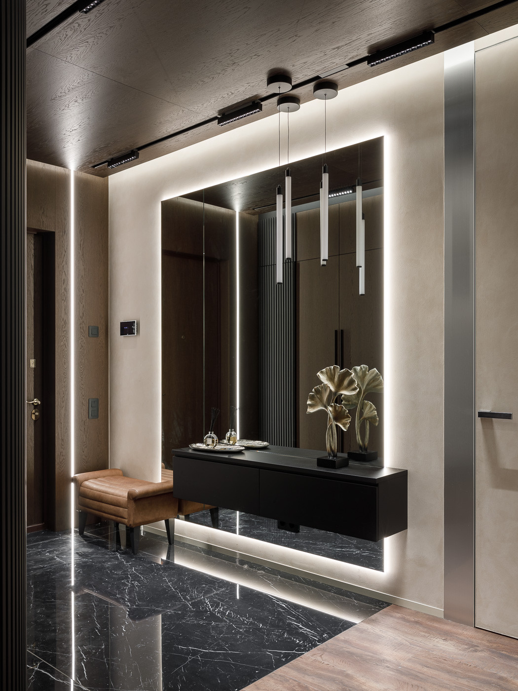 Реализованная квартира в современной стиле на 4-ой Советской - 166 м2