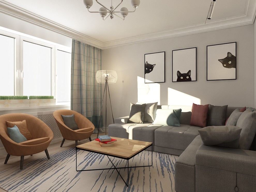 Квартира с камином