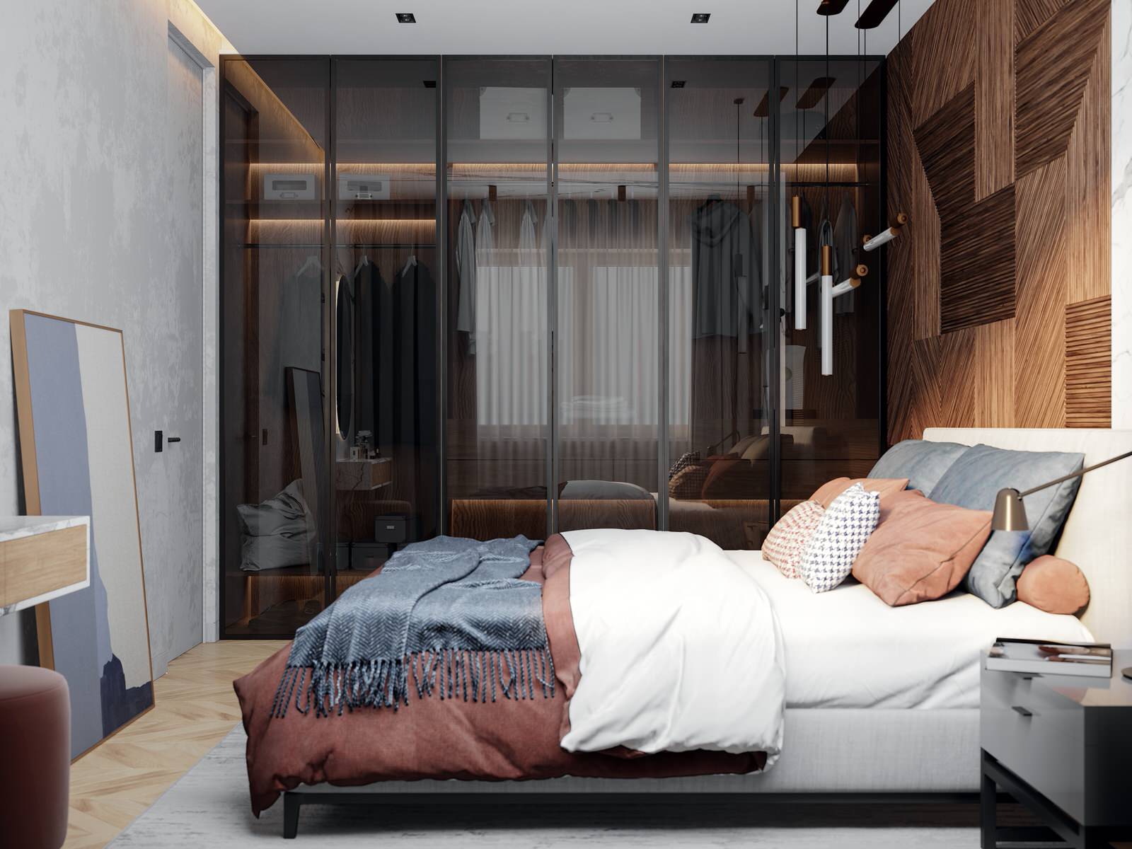 Обложка проекта: Спальня в ЖК Александровский