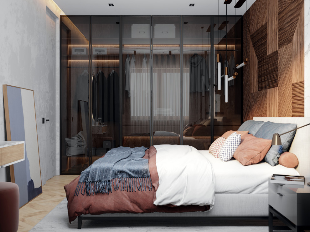 Обложка проекта: Спальня в ЖК Александровский