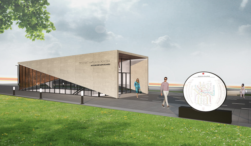 Конкурс метро: станция "Проспект Маршала Жукова"
