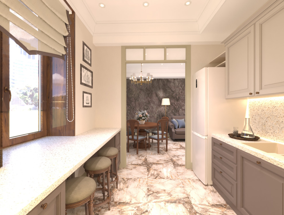 Дизайн-проект интерьера трехкомнатной квартиры .Новосибирск.