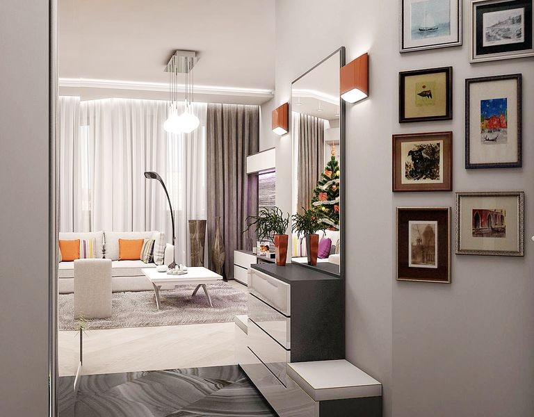 Дизайн проект квартиры в ЖК «Скай Форт»