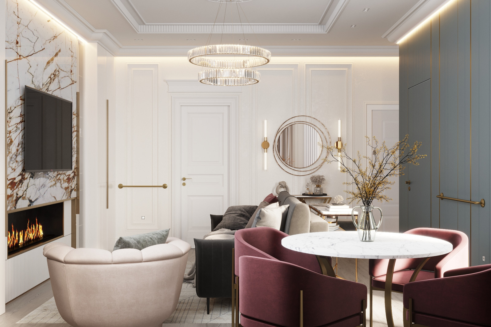 Квартира 56,6 кв.м.