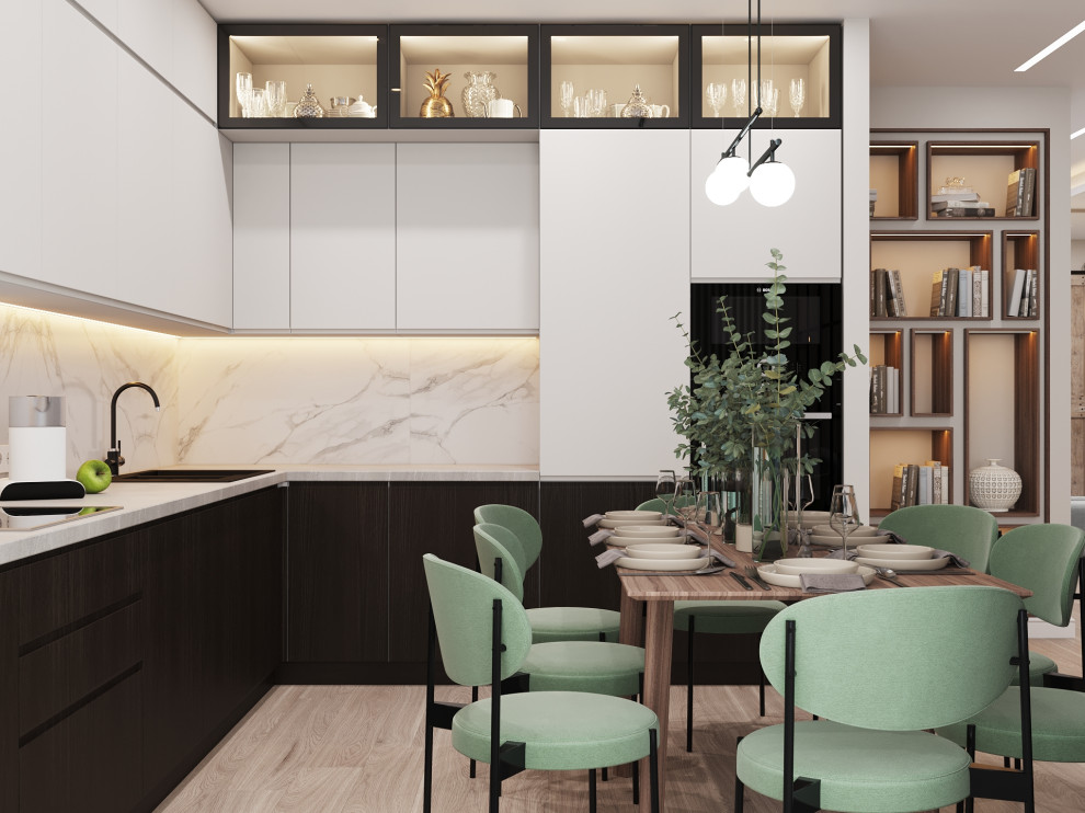 Современный интерьер в ЖК "Яуза парк"