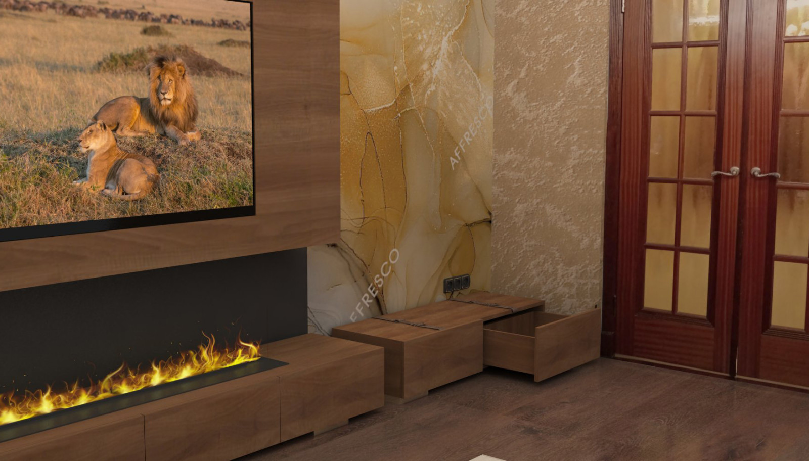 Уютная гостинная