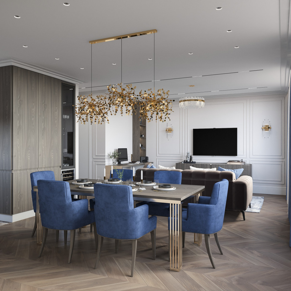 Дизайн-проект квартиры 140 м. кв.