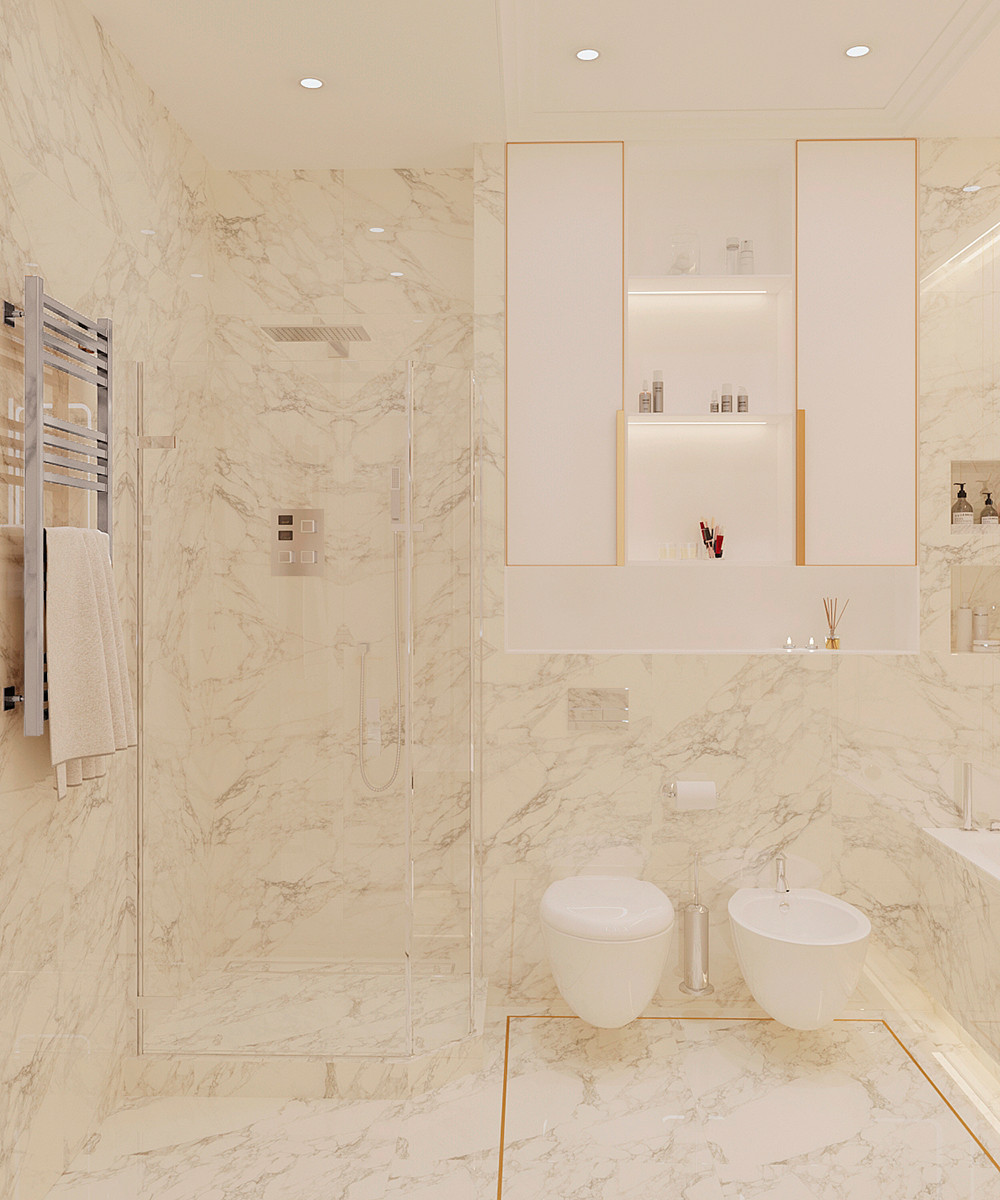 ДИЗАЙН ИНТЕРЬЕРА КВАРТИРЫ В ЖК НЕБО, 109 КВ.М