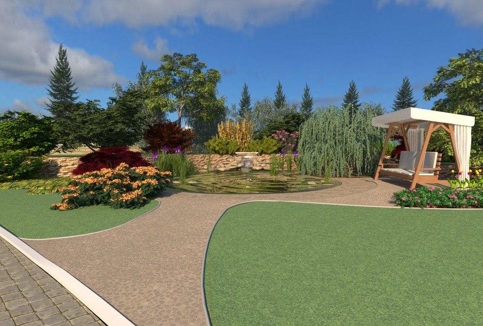 Ландшафтный дизайн приусадебного участка. 2017.