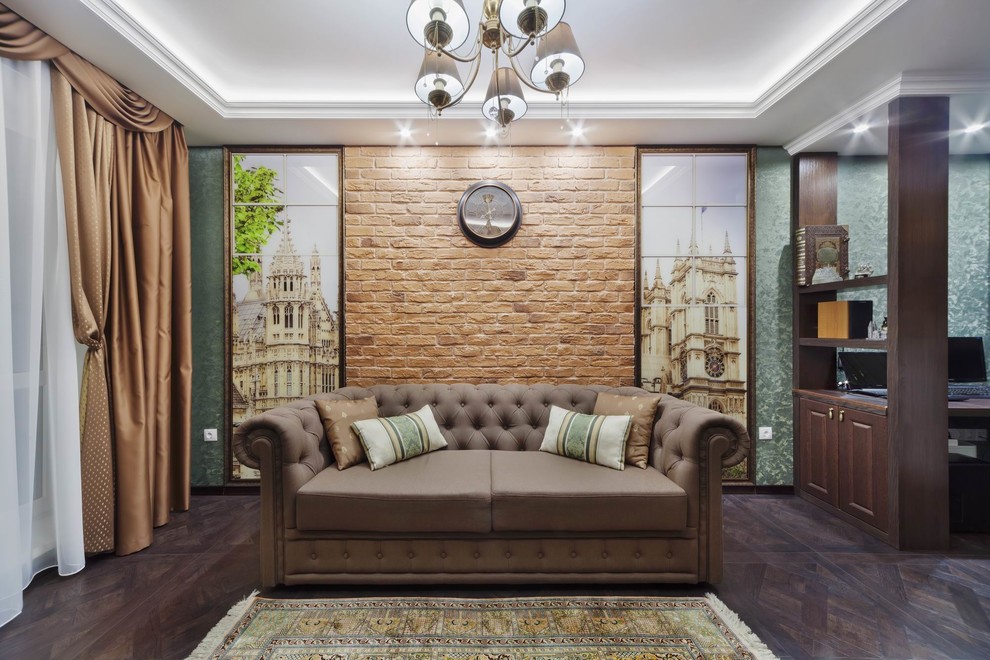 Интерьер маленькой квартиры в английском стиле