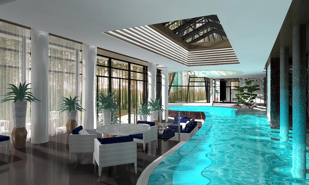 Дизайн интерьера дома на Новой Риге