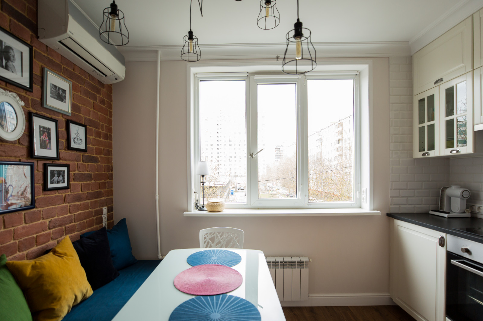 Квартира в доме серии П44 в Скандинавском стиле