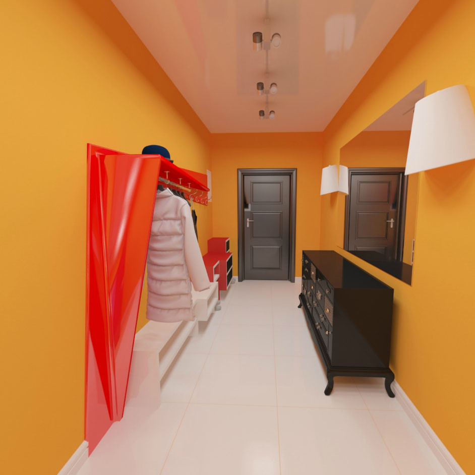 Квартира в стиле поп-арт и лофт