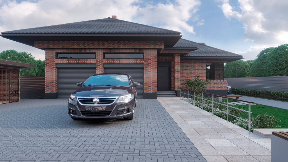 Частный дом с банным комплексом