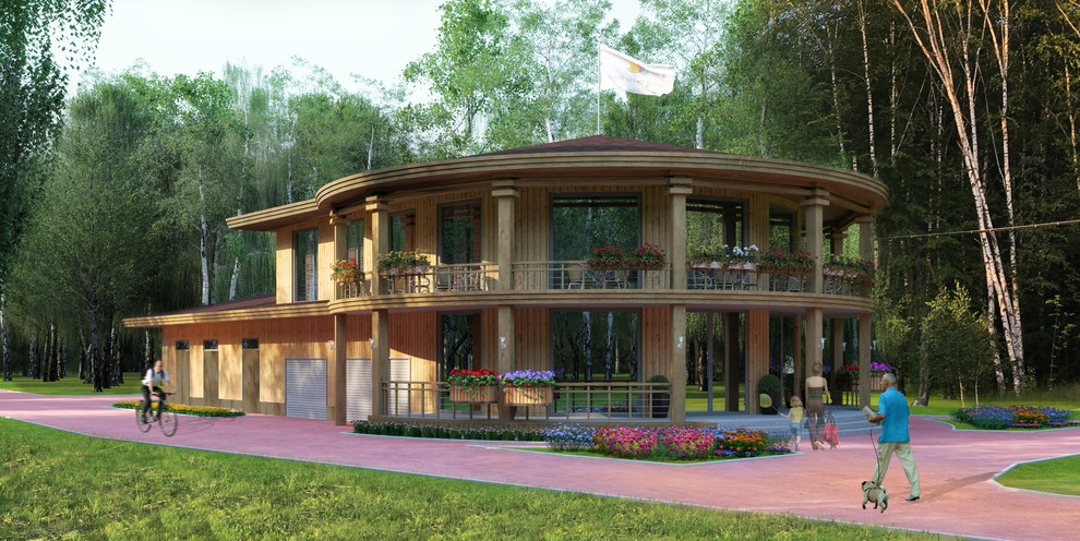 Обложка проекта: ПРОЕКТ ПАВИЛЬОНОВ И ЗДАНИЯ АДМИНИСТРАЦИИ ДЛЯ ПАРКА «МЕЩЕРСКИЙ»