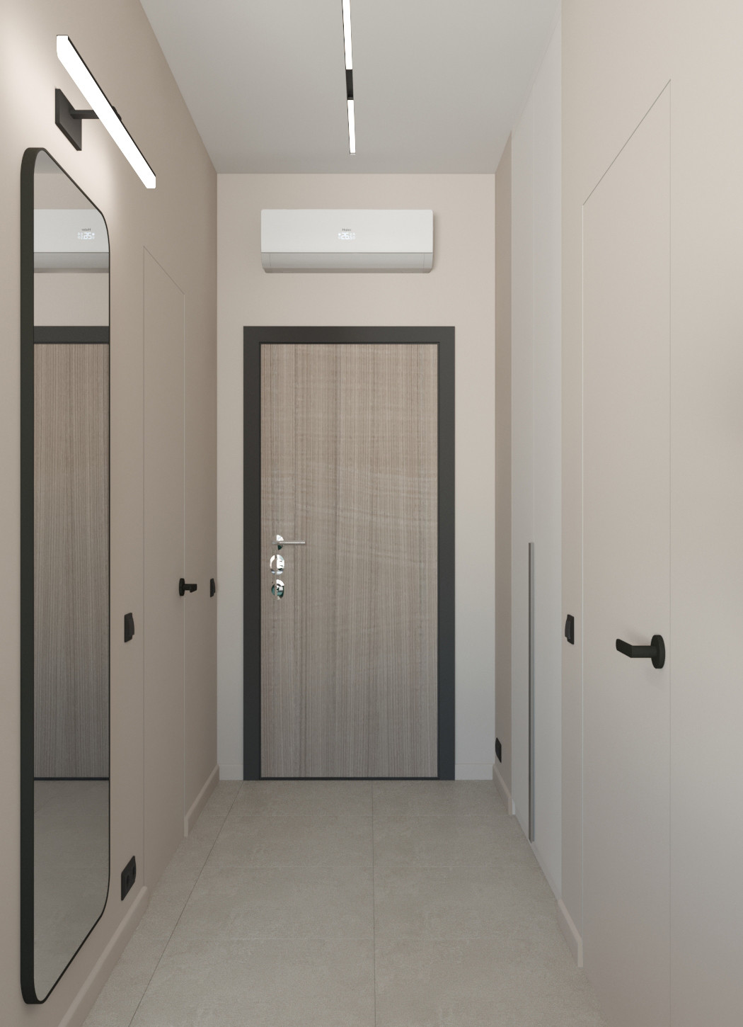 Стильная однушка 47 м² для девушки в ЖК Селигер Сити