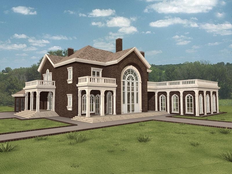 3D: Визуализация экстерьеров частных домов