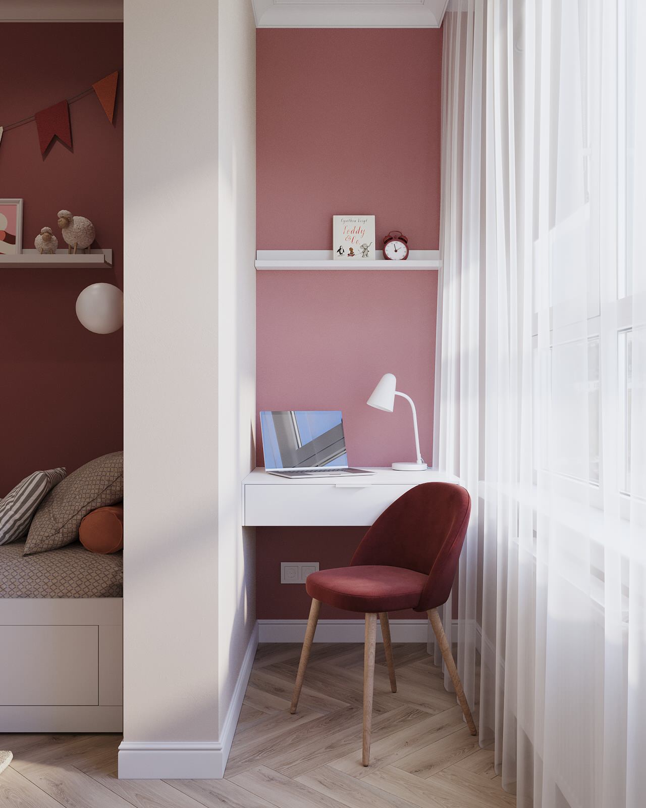 Дизайн проект квартиры 65м ЖК Зенит