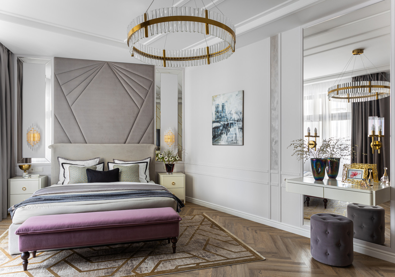 Дизайн квартиры 135 кв.м. в ЖК Донской Олимп