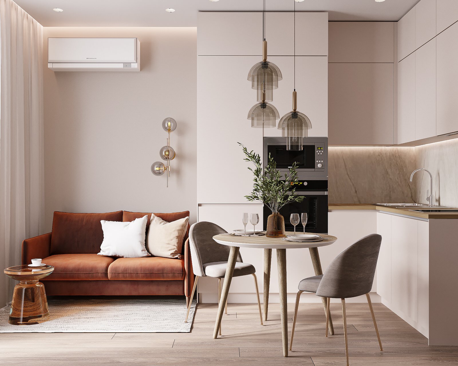 Обложка проекта: Квартира Жк. Лермонтовский 54