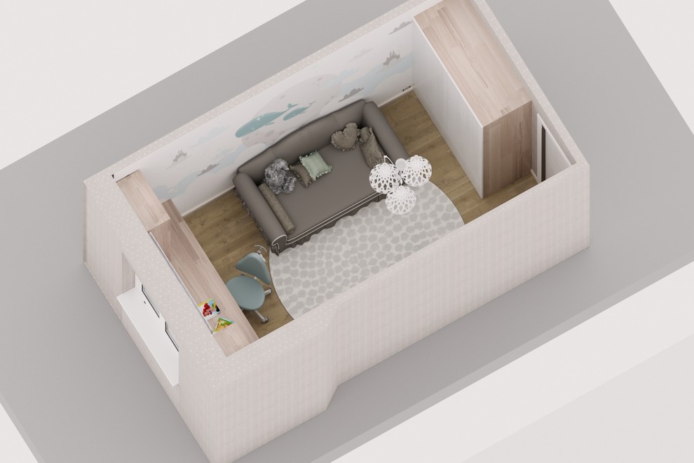 Дизайн-проект детской комнаты