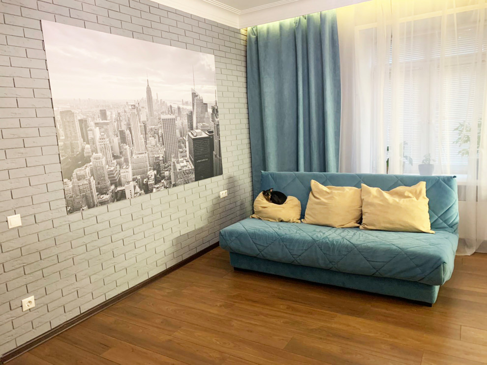 Гостиная-спальня-кабинет