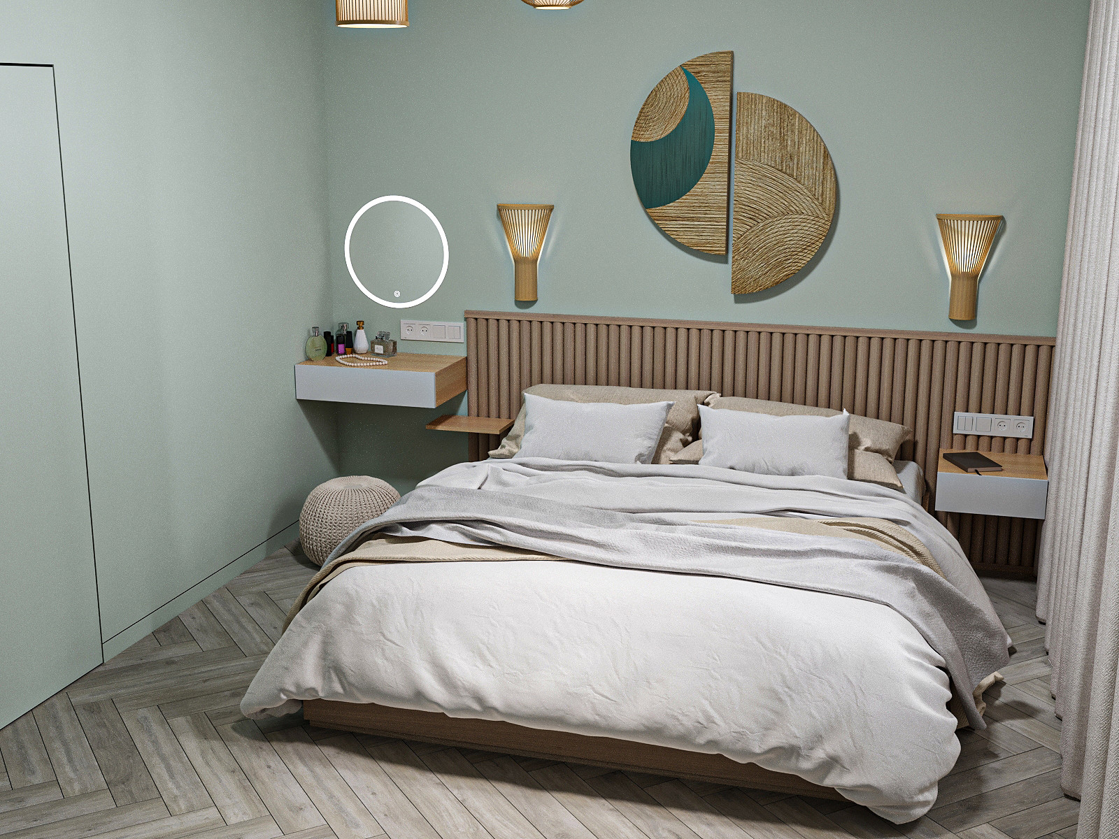 Древесно-мятное дуновение.