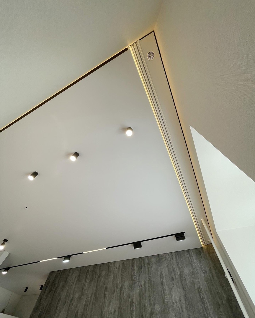 Теневые потолки в ЖК ГринАрт