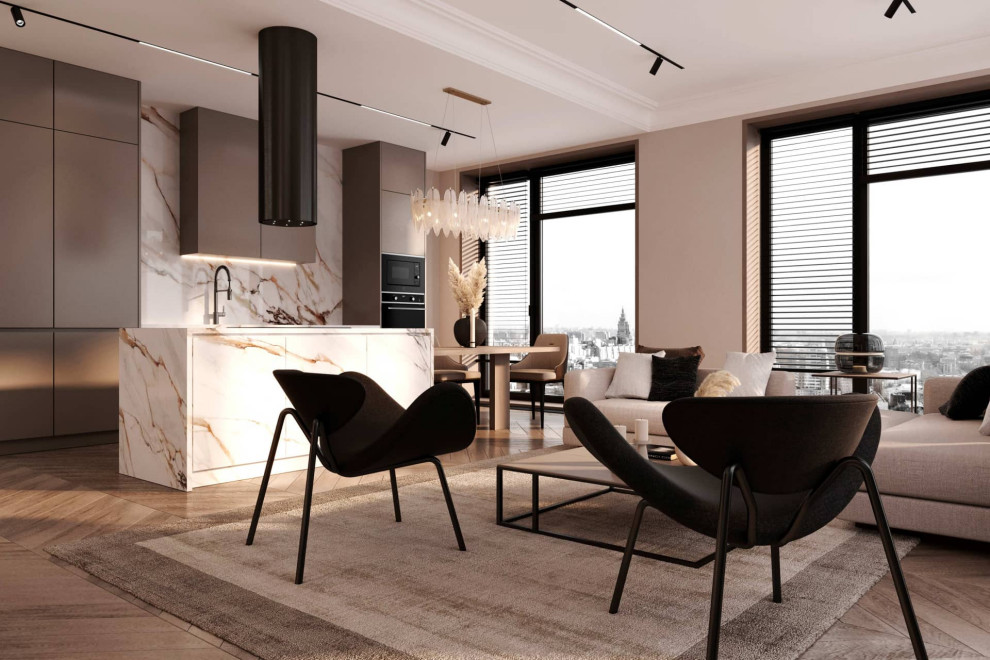 Дизайн и ремонт квартиры в ЖК «Прайм Парк» — Выдержанный стиль