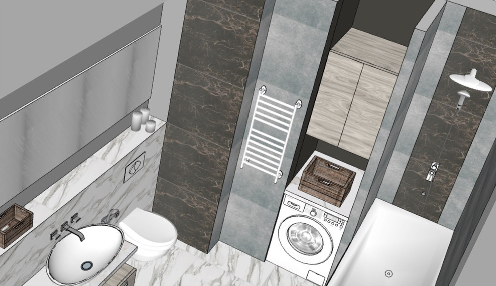 3d визуализация - санузел