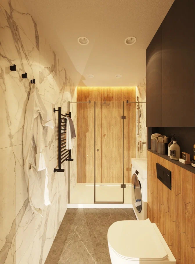 Дизайн-проект квартиры для молодого с человека