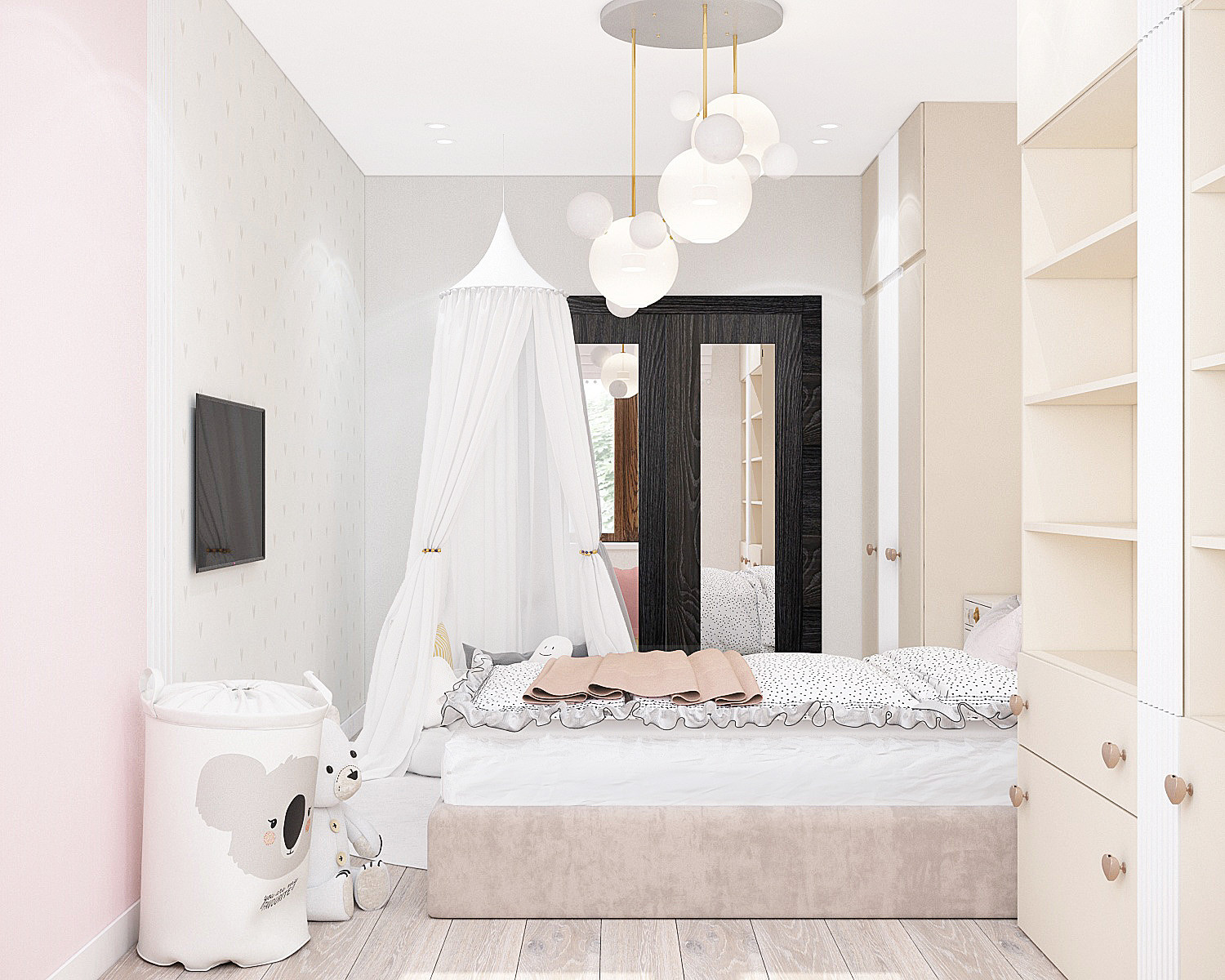 Реновация дизайна детской в квартире на Алексея Толстого, Самара