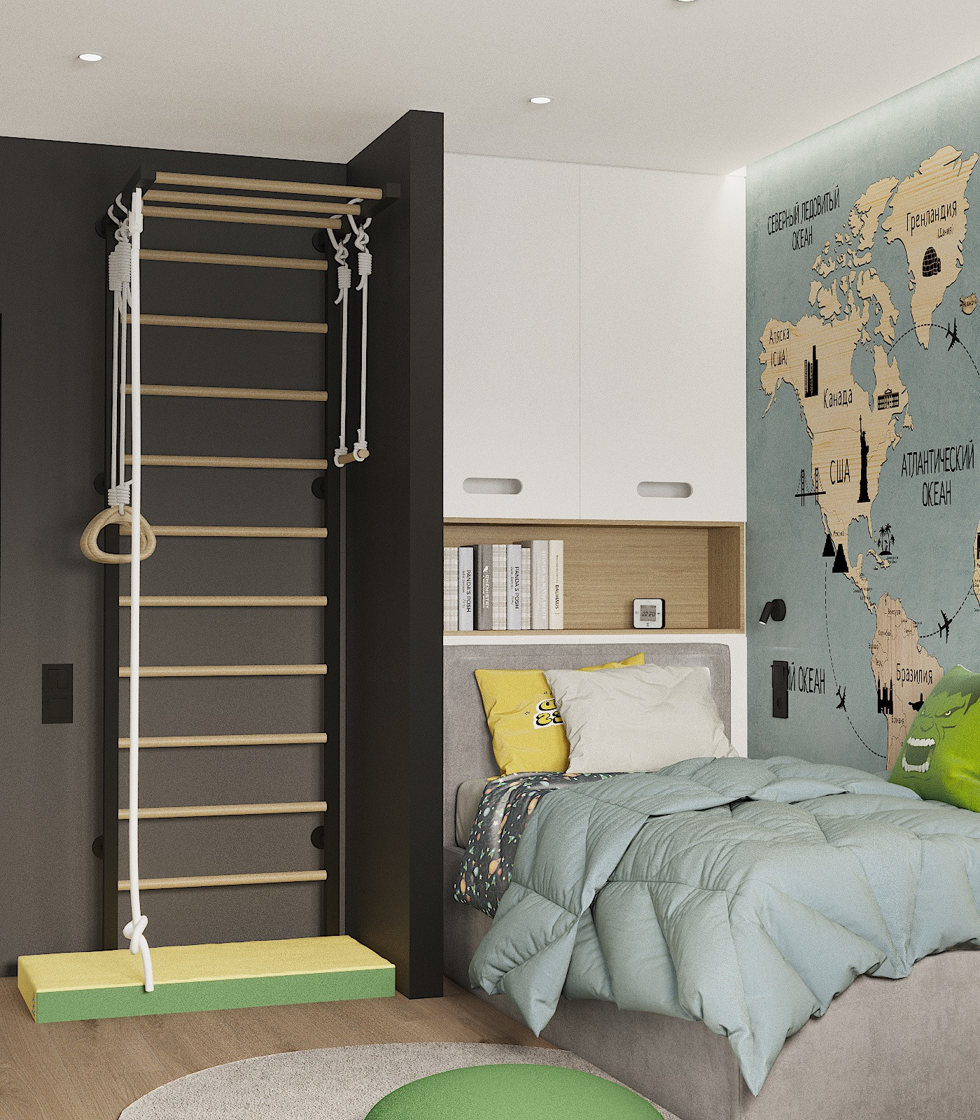 Дизайн-проект дома, площадью 110 м2 в г. Новосибирск. Кольцово