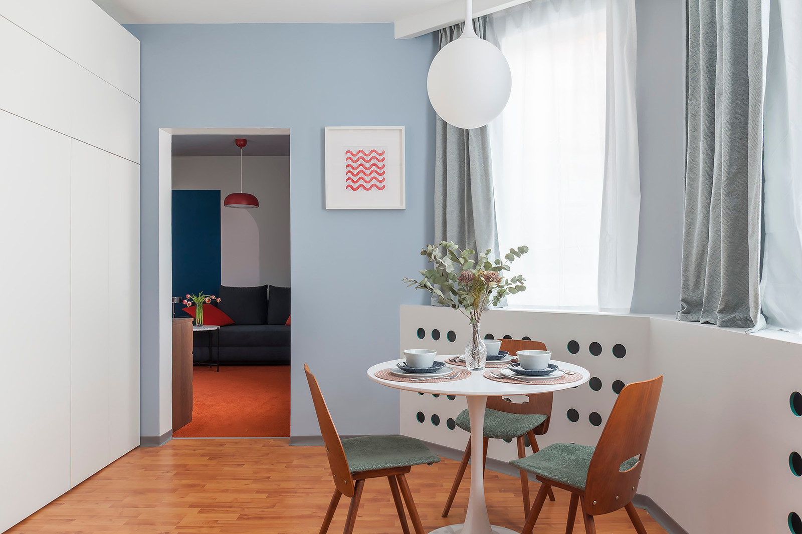 Houzz тур: Апартаменты под цвет костюма Супер Марио