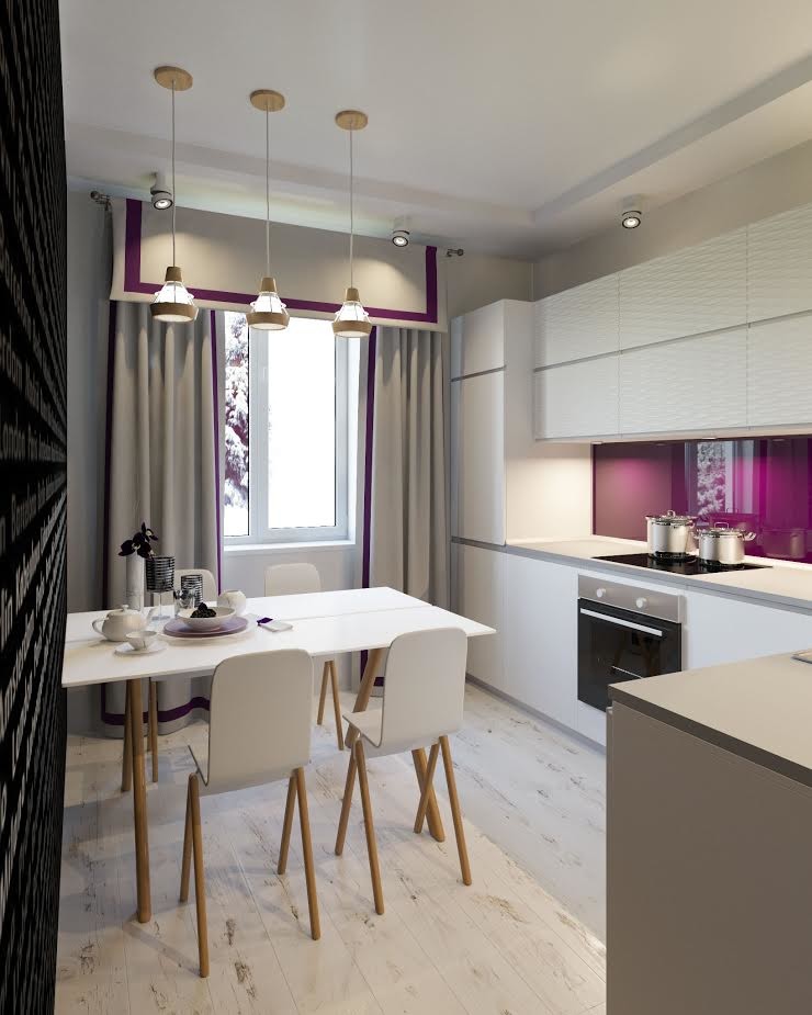 Квартира в стиле минимализм, «Академ-Парк»