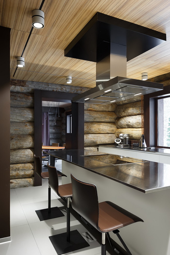 Обложка проекта: Бревенчатый загородный дом в Зеленогорске