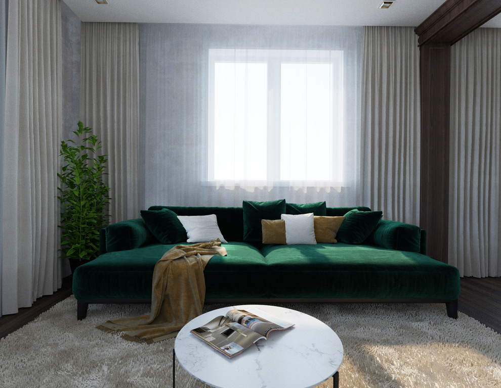 Коттедж в современном стиле с элементом американской классики