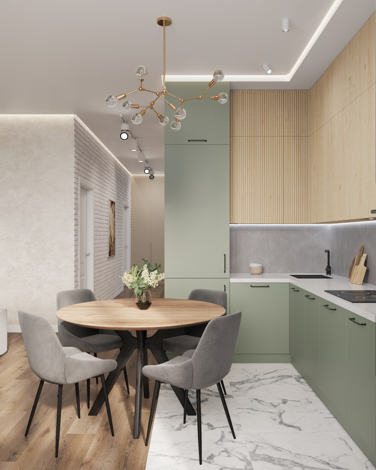 Кухня-гостиная