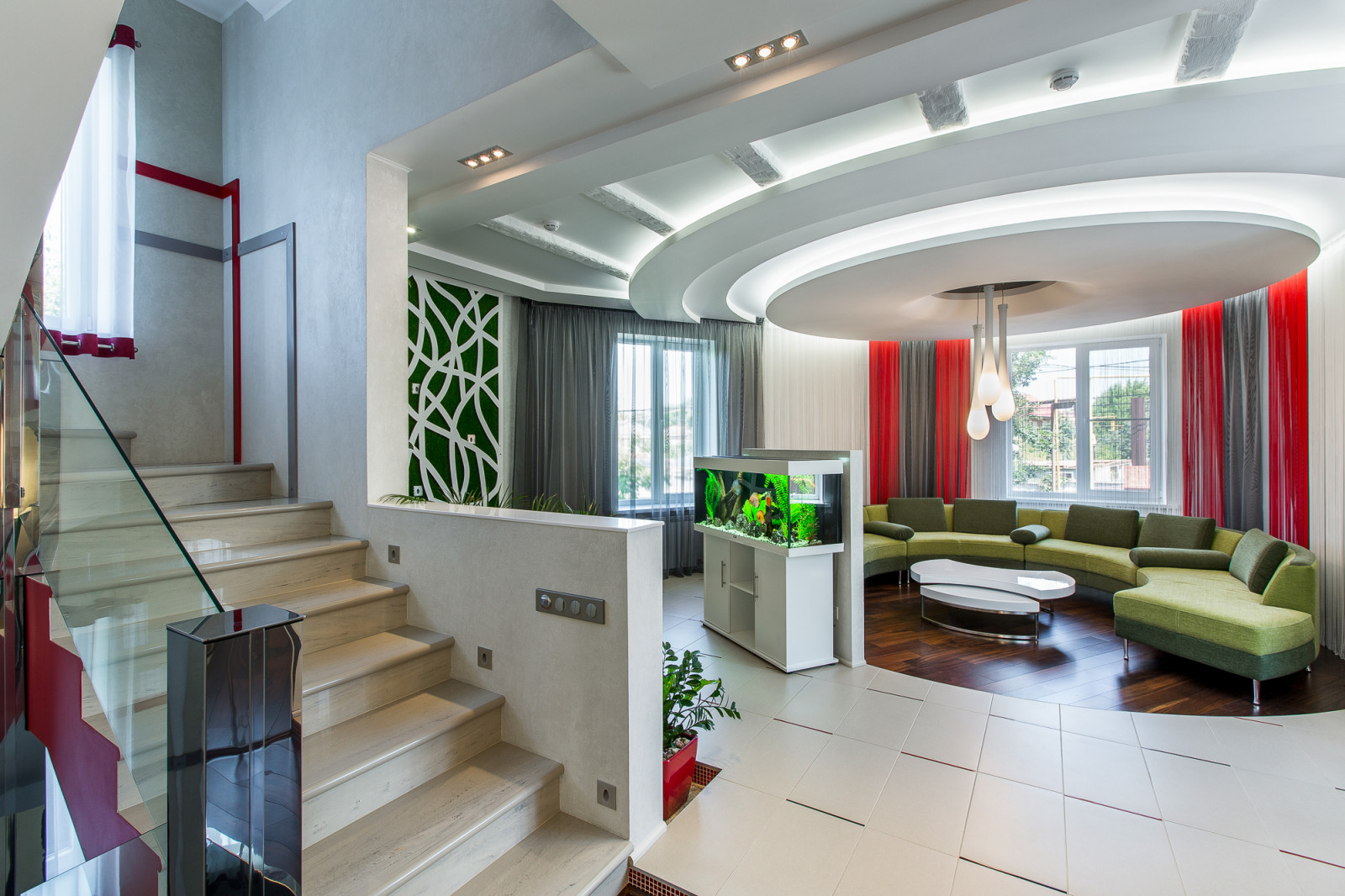 Интерьер коттеджа в эко-стиле