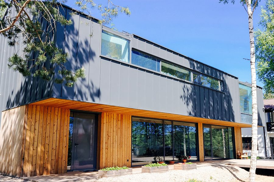 Частный коттедж, реализованный партнёрами Alutech