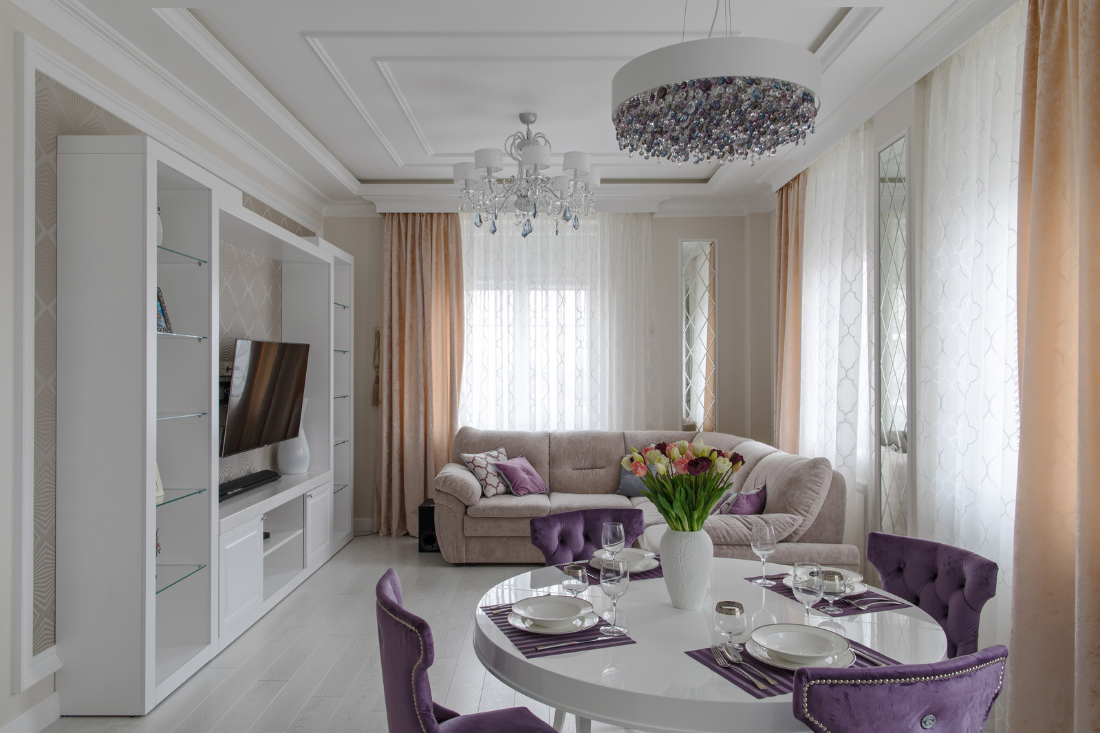 Квартира в современной классике