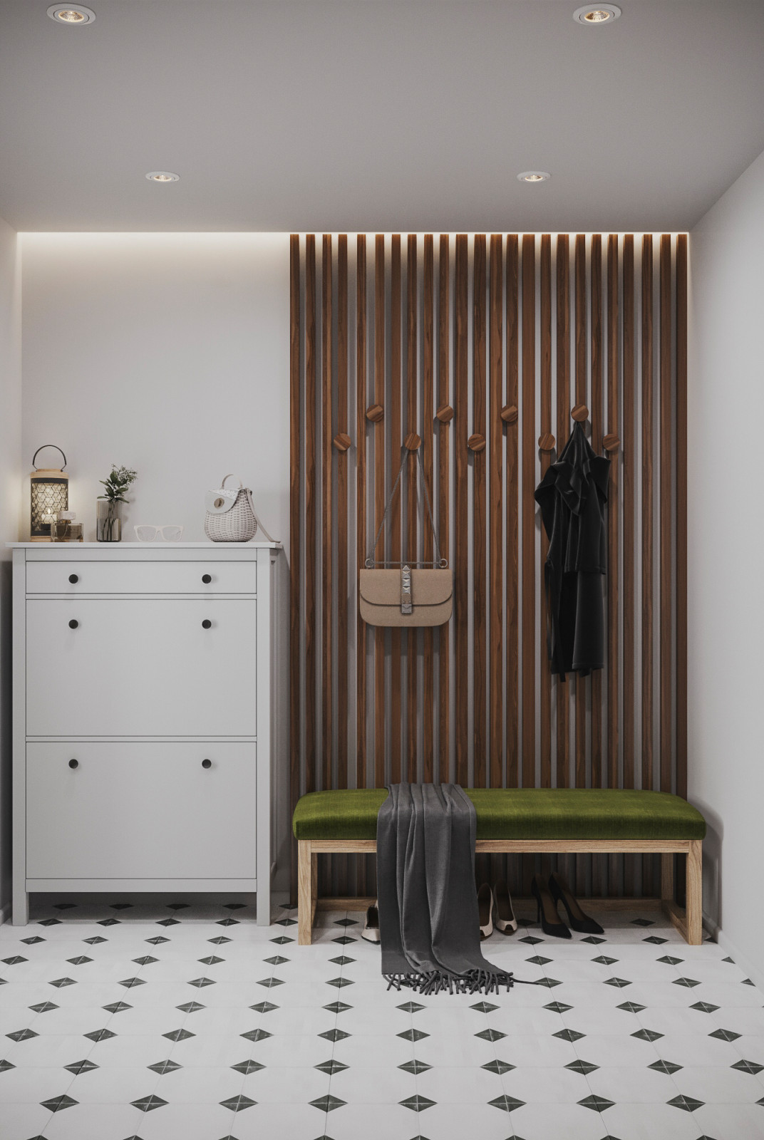 Скандинавский стиль для двухкомнатной квартиры, Народный бульвар