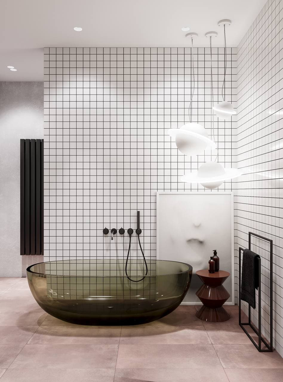 Ванная комната проекта Pebble