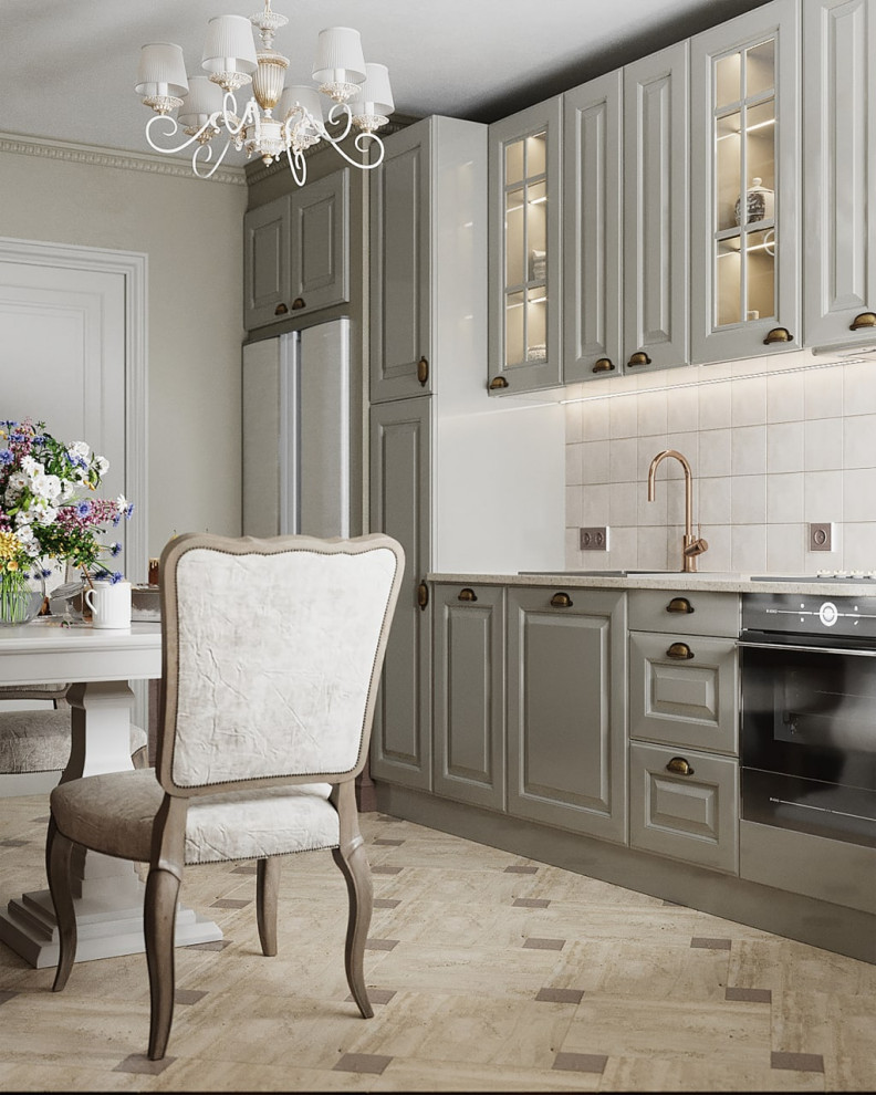 Квартира с намёком на классику на ул. Батальонная