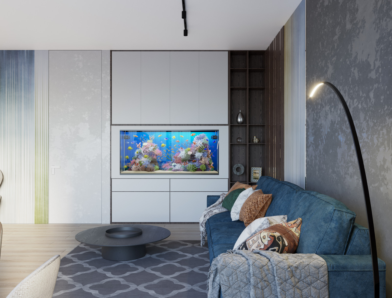 Дизайн гостиной с камином. Ставрополь