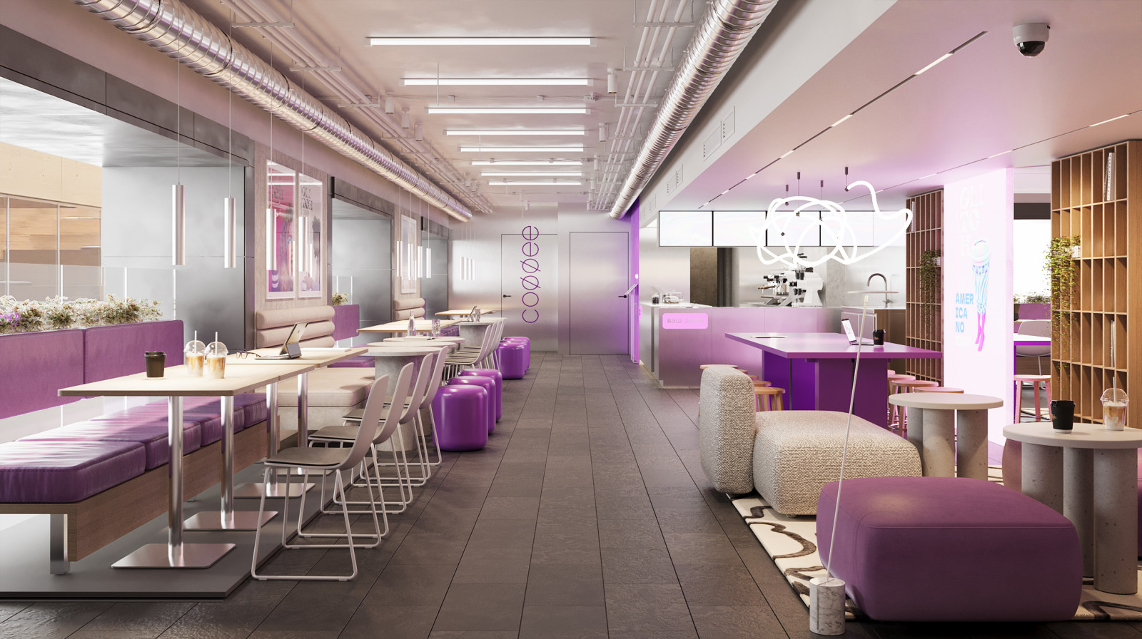 Обложка проекта: Кафе Глитч