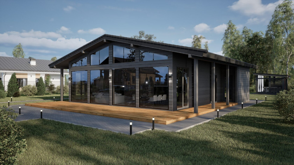 Обложка проекта: Визуализация Экстерьера КП "Высокий берег"