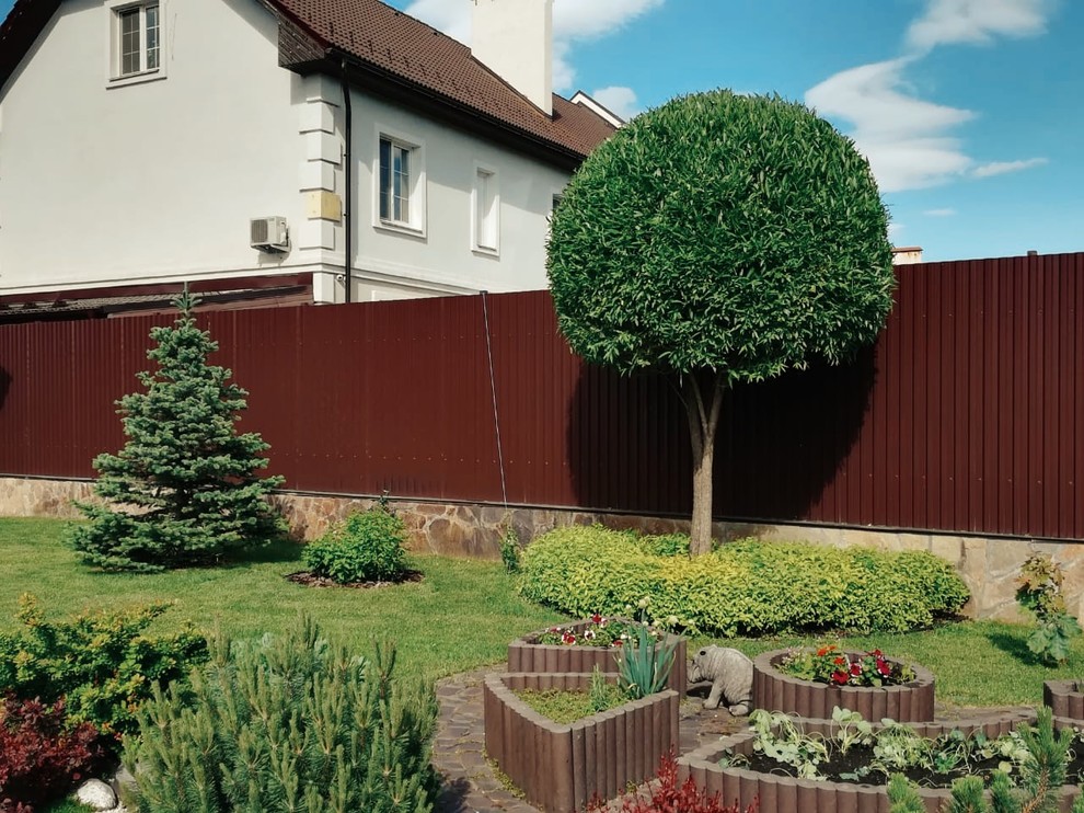 Внутренний дворик таунхауса